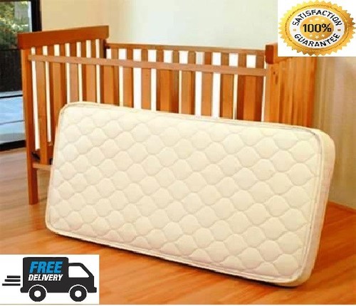 Baby cot bed - toddler, quilted