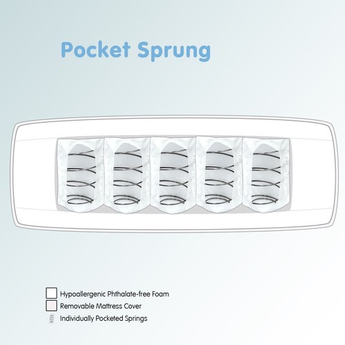 Toddler bed luxury pocket - toddler,