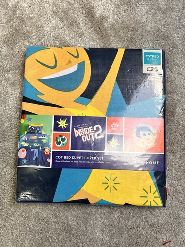 Disney inside out - navy, cot
