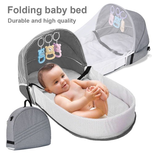 Foldable newborn baby bed - newborn,