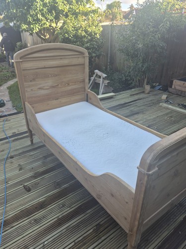Antique pine single - antique,
