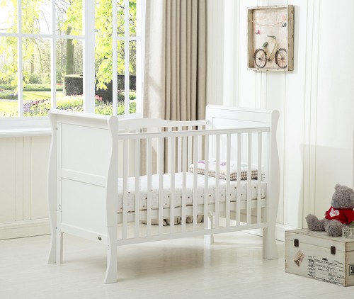 Mcc solid wooden cot - wooden, bed