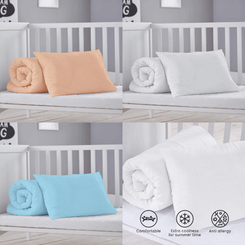 Cot bed coverless duvet - coverless, &