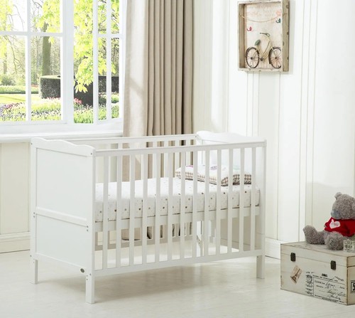 Wooden baby cot - wooden,