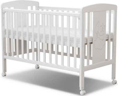Nova wooden baby cot - wooden,