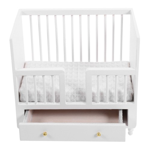 Wooden mini crib toy - crib,