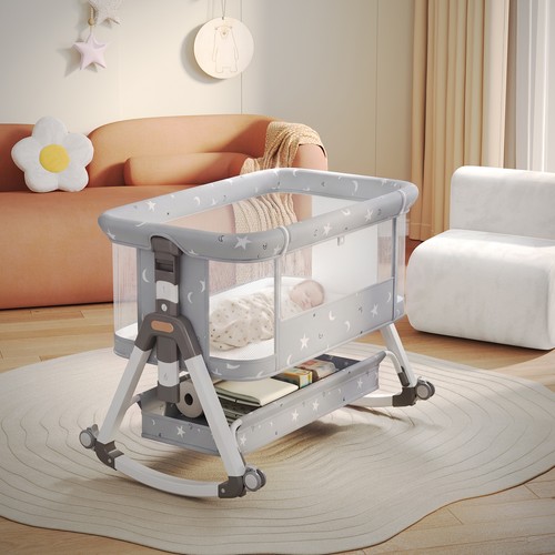 Baby bedside crib - in,