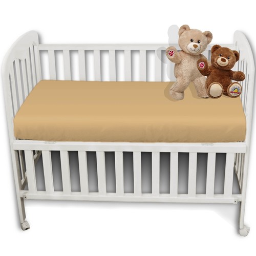 Baby cot bed - bed, fitted
