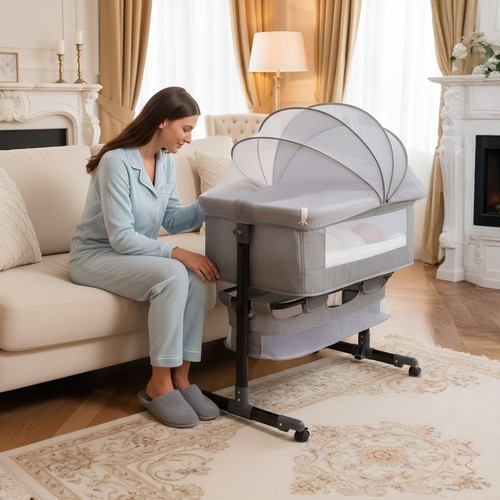 Baby bedside crib - in, crib,6